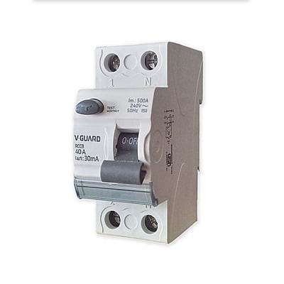 40A/30mA Single Phase Circuit Breaker RCCB RESIDUAL CURRENT CIRCUIT BREAKER
