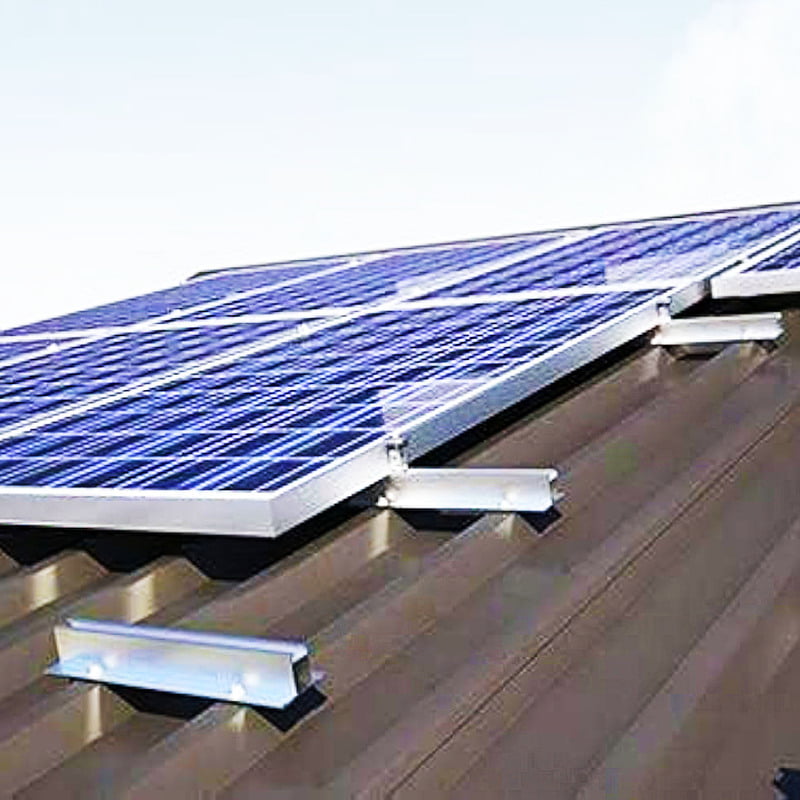 Rooftop Solar Panel Mounting Structure Set micro Rooftop Solar Panel Mounting Structure Set micro