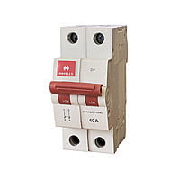 40A DP Switch Disconnector Euro 2 (White) 40A DP Switch Disconnector Euro 2 (White)