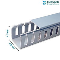 Cable Tray PVC FRLS Type Standard Slot Cable Manager Duct 45MM X 45MM X 100MM Cable Tray PVC FRLS Type Standard Slot Cable Manager Duct 45MM X 45MM X 100MM