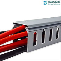 Cable Tray PVC FRLS Type Standard Slot Cable Manager Duct 45MM X 45MM X 100MM Cable Tray PVC FRLS Type Standard Slot Cable Manager Duct 45MM X 45MM X 100MM
