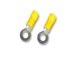 4.6 sq.mm-Crimping Type Insulated Copper Ring Type Terminal Ends | HRI-7090 (Pack Of 10) 4.6 sq.mm-Crimping Type Insulated Copper Ring Type Terminal Ends | HRI-7090 (Pack Of 10)