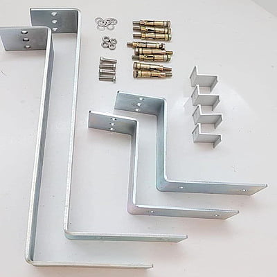 Solar Panel Mounting Structure Set (Z Type)